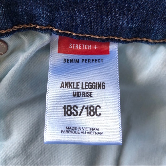 Express Tuxedo Stripe Raw Ankle Skinny Jeans - Picture 11 of 16